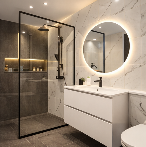 Renovare baie — dupa