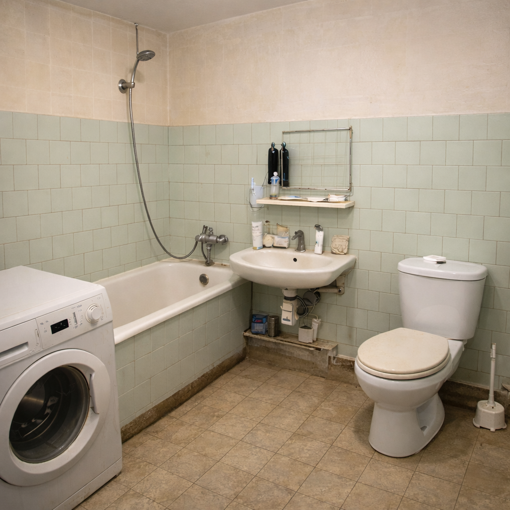 Baie inainte renovare