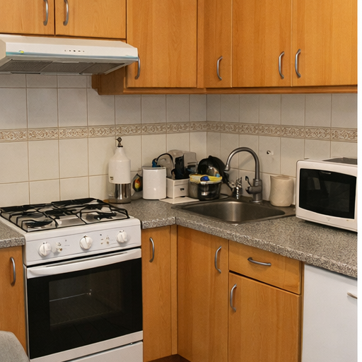 Bucatarie 10mp — inainte