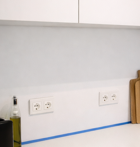 Înainte montaj faianță metro bucătărie